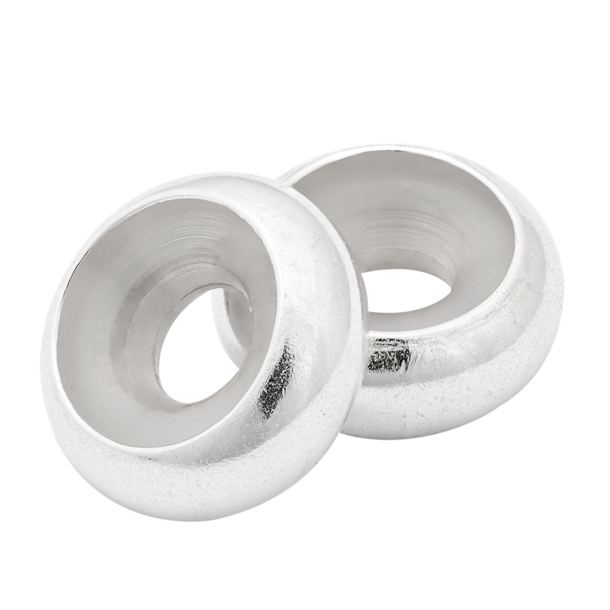 Sterling silver stopper sales beads