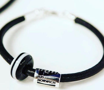 Monochrome Glass Charm.