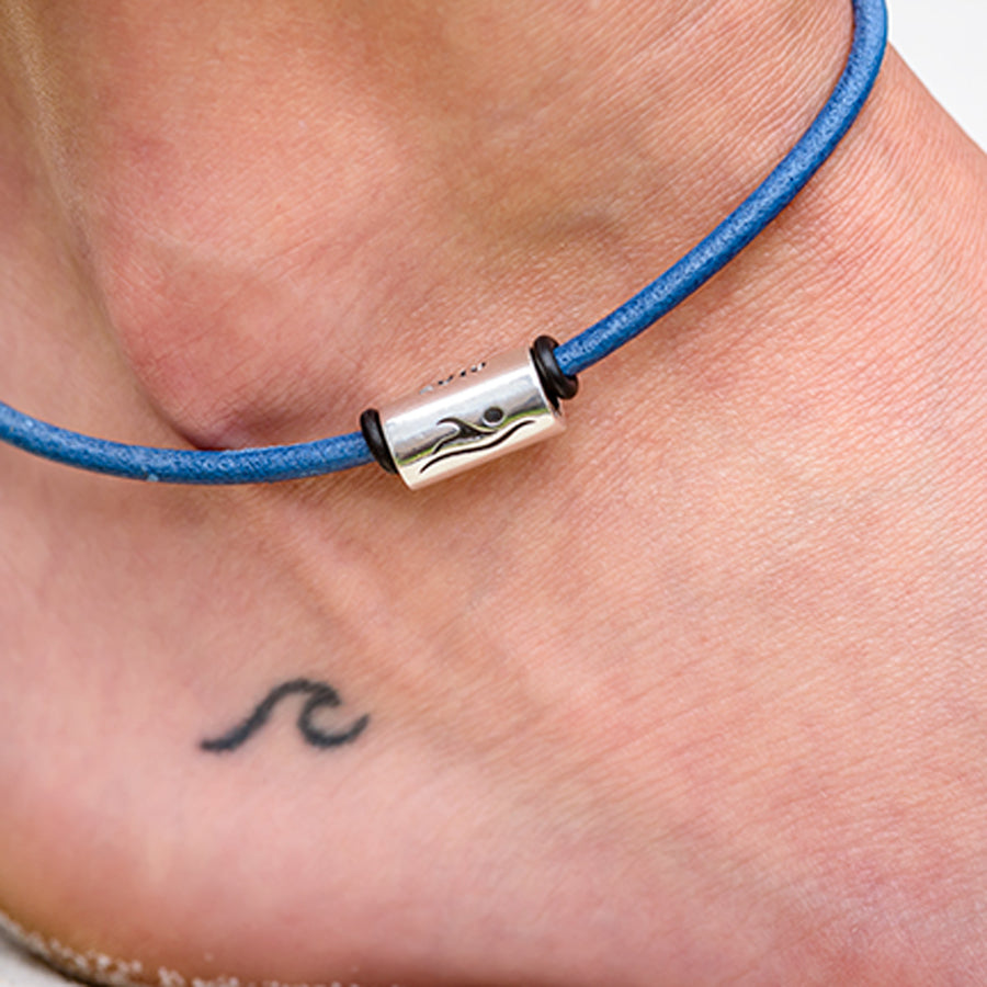 Leather cord anklets hotsell