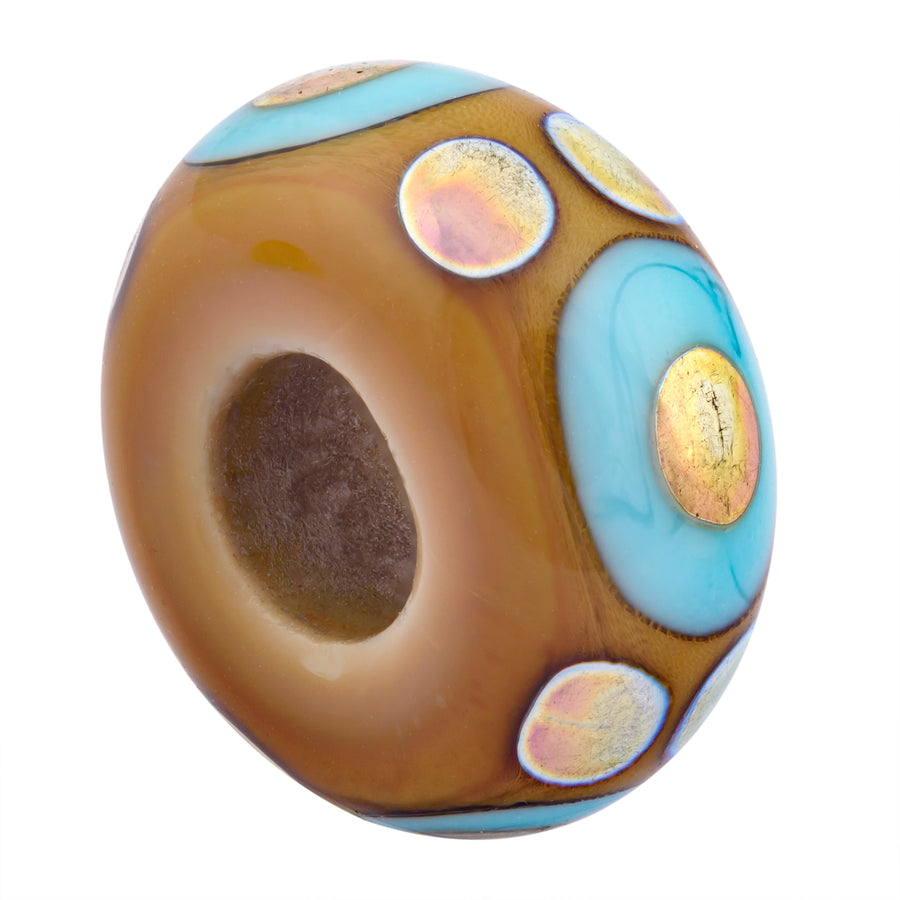 Rock Pool Glass Charm.