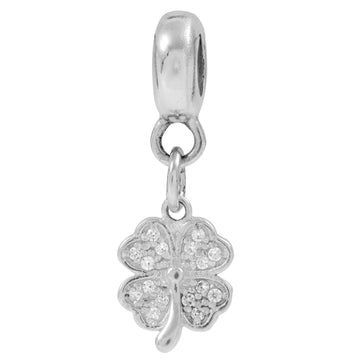 Four leaf clover charm