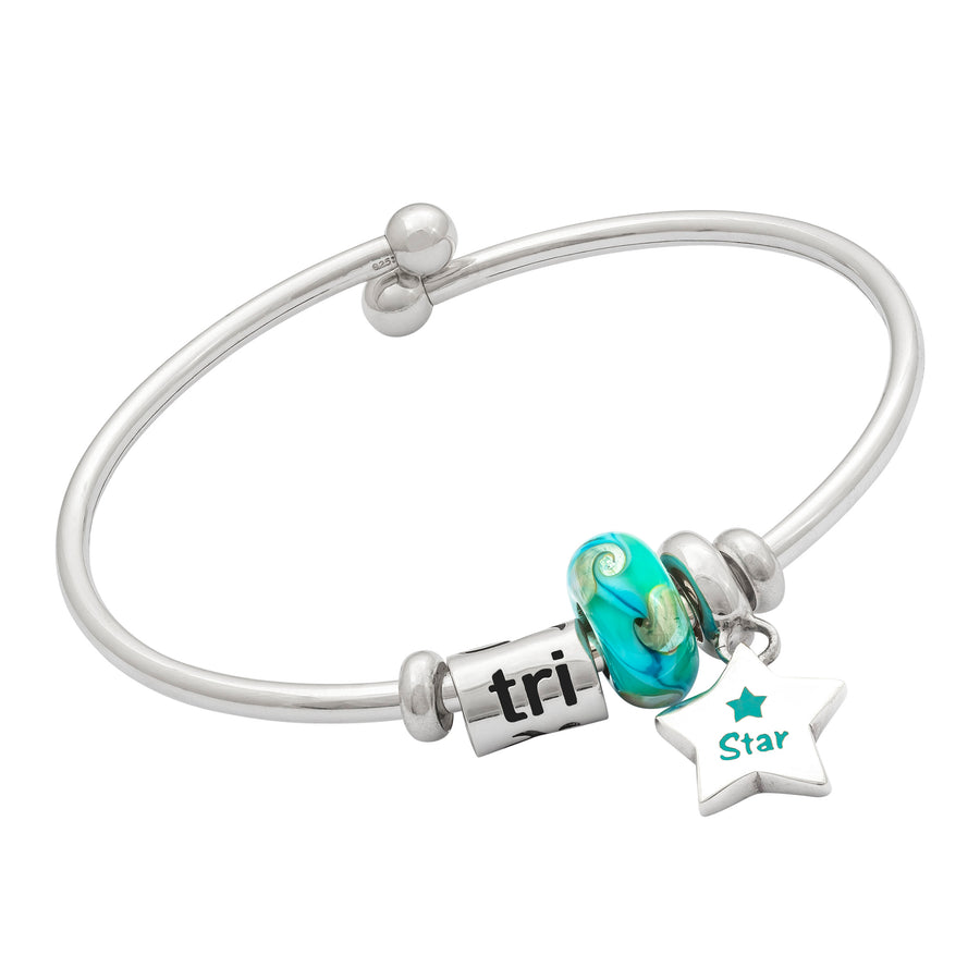 Triathlon charm