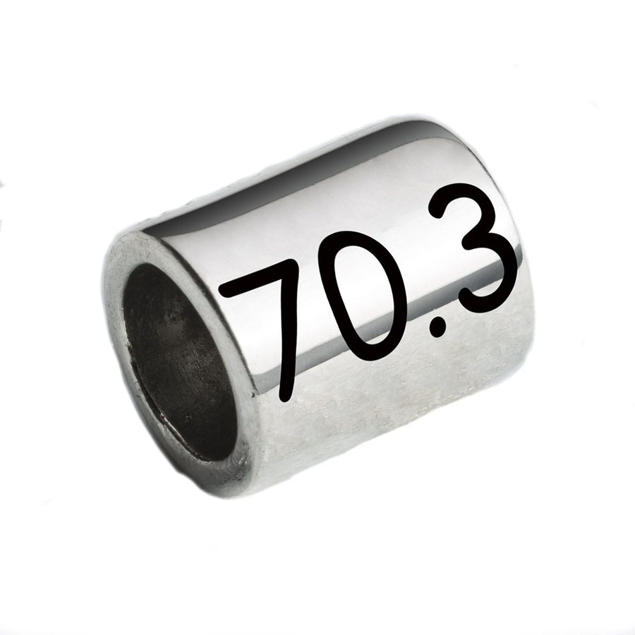 Half Ironman / 70.3 middle distance triathlon charm/pendant