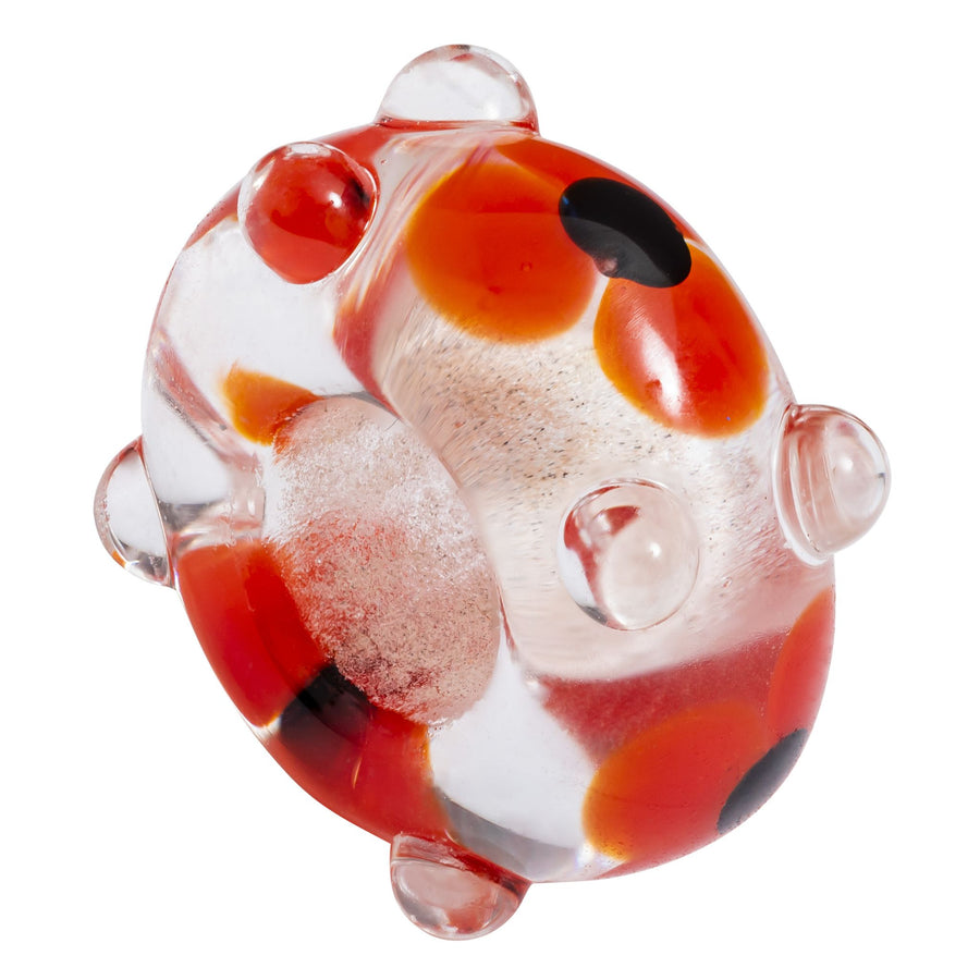 Poppy Glass Charm