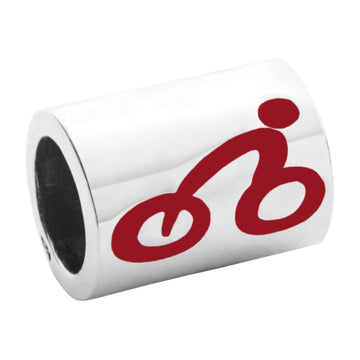 Red bike charm