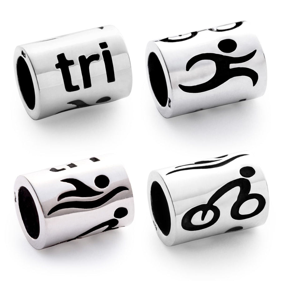 Triathlon charm
